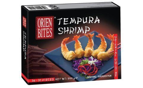 Tempura Shrimp with moreish, classic Japanese style food- orienbites